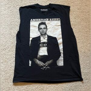 Johnny Cash cutoff T-shirt